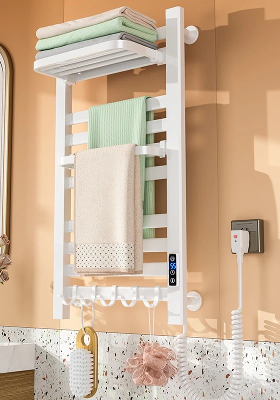 Electric Towel Rail with Shelf